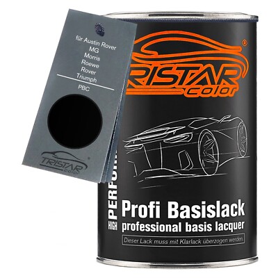 Autolack Dose für MG Morris Roewe Rover Triumph PBC Matrix Black Perl 1,0L