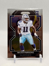 2021 Panini Prizm Micah Parsons ROOKIE RC #382 Cowboys Green Bay Packers NFL