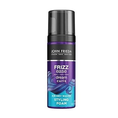 John Frieda Frizz Ease Dream Curls Foam - 5oz Curl Defining Styling Foam