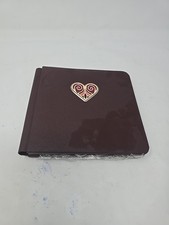 CREATIVE MEMORIES Plum With Heart 7x7 FLEX HINGE SCRAPBOOKING ALBUM