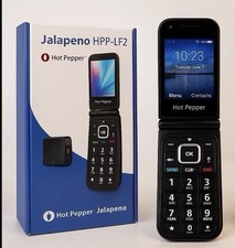 4G VoLTE Flip Phone Unlocked Hot Pepper Jalapeno Easy Cell Phone