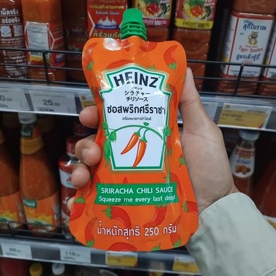 NEW HEINZ Chili sauce Original THAI BBQ SRIRAJAS 250 g. 1 pc. Free Shipping