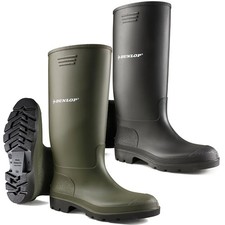 Mens/Womens Dunlop Pricemaster Waterproof Wellington Wellies Sizes 3 to 13