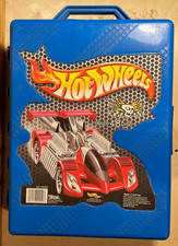 Vintage Hot Wheels 48 Car Carry Case with 42 Various Cars
