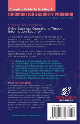Complete Guide to Building an Information Security Program | Rauschendorfer