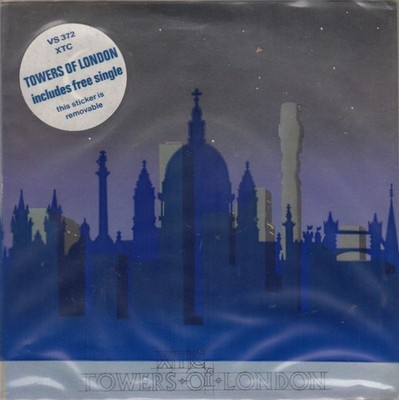 XTC - Towers Of London - 2 x 7' Town House Cut Sleeve UK 1980