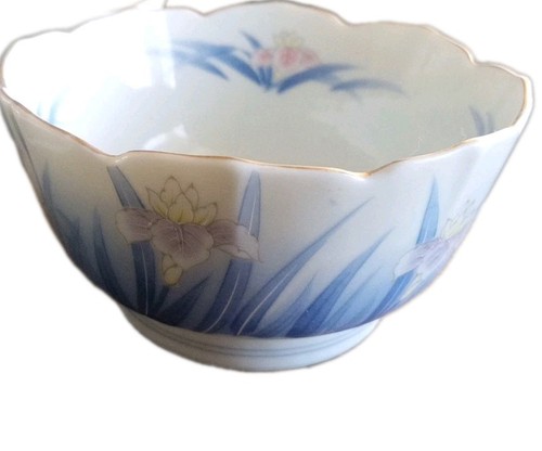 Japan/China gemischte Blumen Reis oder Suppenschüsseln 5er Set gemischtes Set - Bild 7 von 12