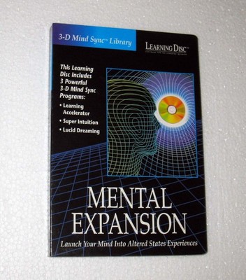 Zygon Mental Expansion 3-D Mind Sync Library Software Learning Disc Machine 4608