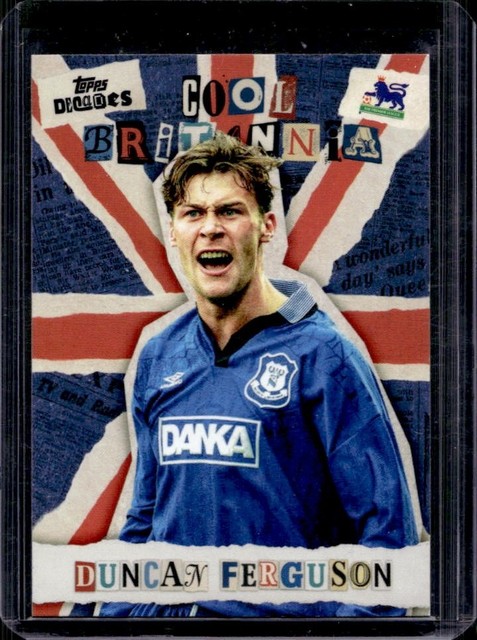 2025 Topps Decades Premier League 90s Duncan Ferguson Cool Britannia