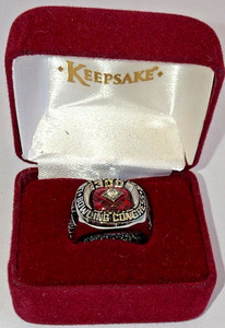 United States Bowling Congress 300 Game USBC Mens Ring Keepsake 2008