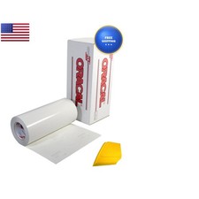 ORACAL Transparent Transfer Paper Tape Roll w/Hard Yellow Detailer Squeegee