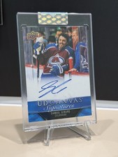 2023-24 Upper Deck Clear Cut - Canvas Signatures Samuel Girard #CS-SG (AU)