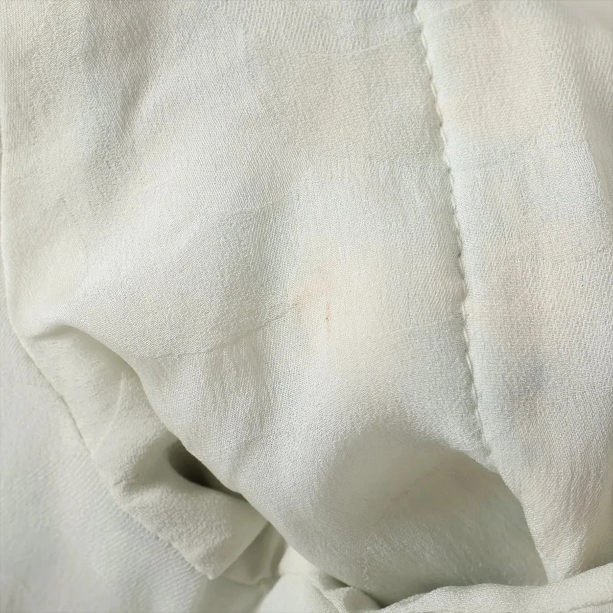 Chanel Bottone Coco 23S Cotone Setup 36 Donna Bianco x Verde P74811V66438 Tweed