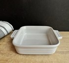NEW Le Creuset 6” White Square Stoneware Baking Dish #17-24 — photo 6