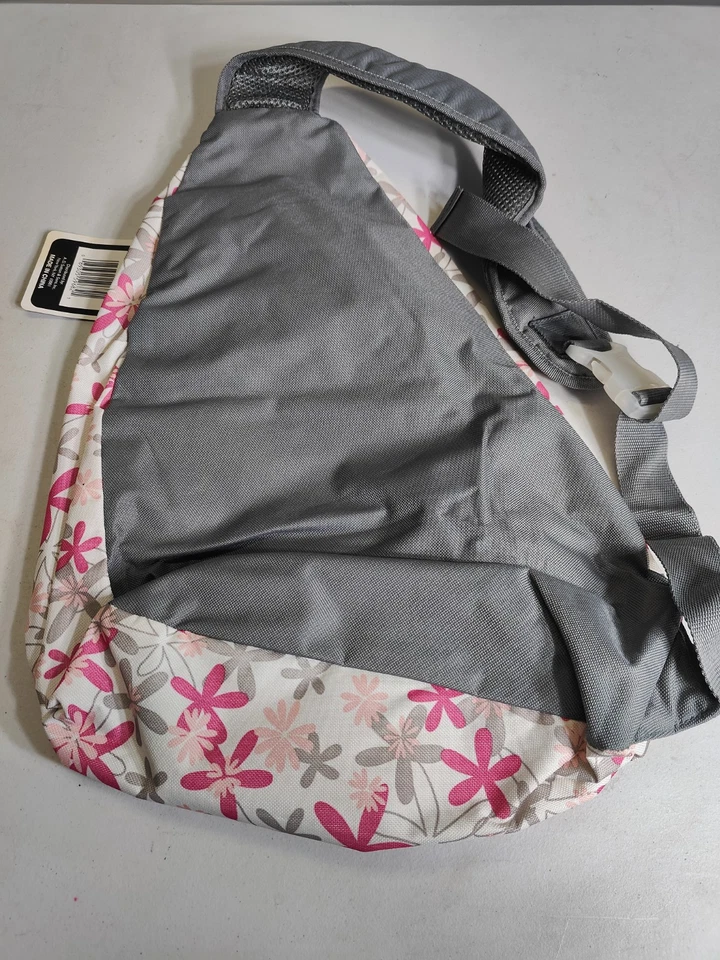 Mochila bandolera Trailmaker flores rosas  Foto 3 de 4