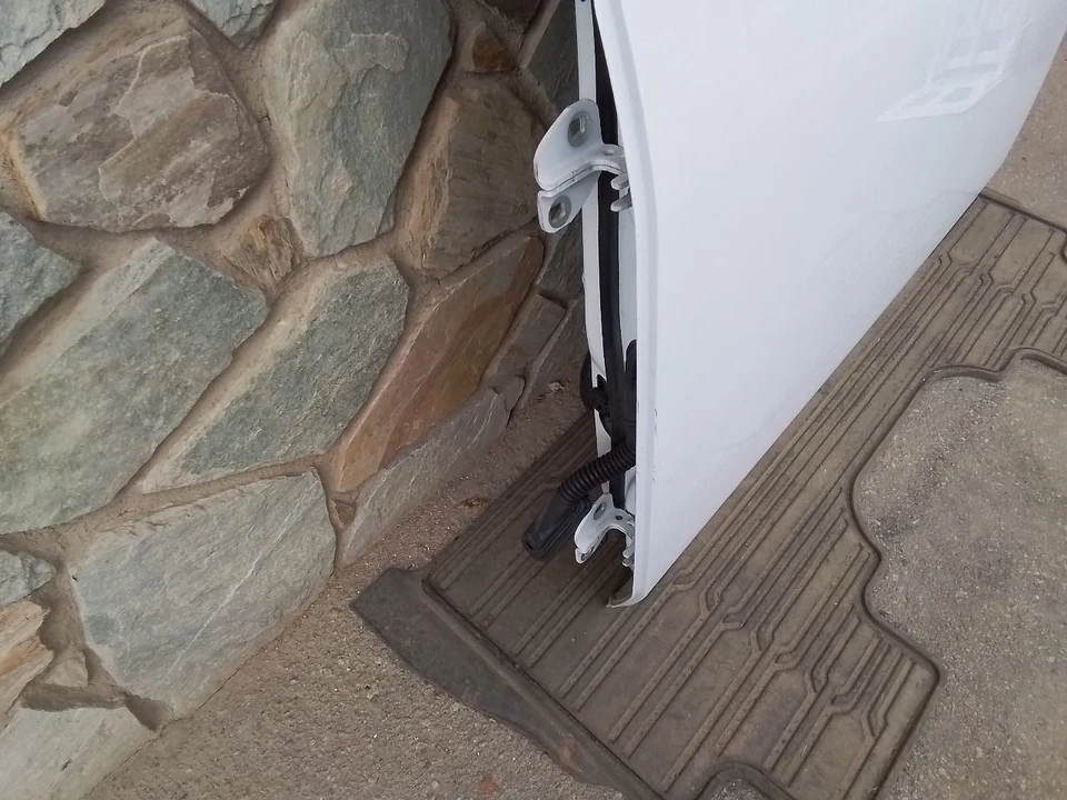 2020-2025 SILVERADO SIERRA 2500 3500 REAR DOOR LH DRIVER SIDE BACK CREWCAB WHITE - Image 4 of 4