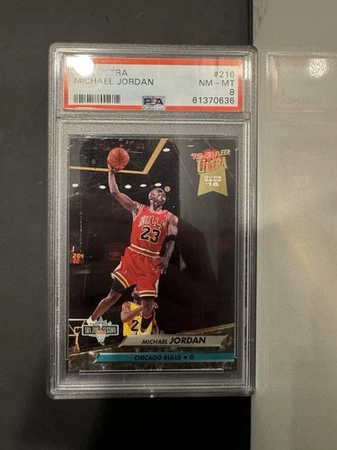 1992-93 Fleer Ultra - Michael Jordan #216 PSA 8