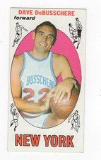 1969-70 Topps #85 Dave DeBusschere Rookie Knicks ex free ship
