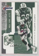 2001 Fleer Game Time Curtis Martin #63 HOF