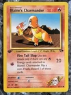 2000 Pokemon 1st Edition Blaine's Charmander Gym Challenge