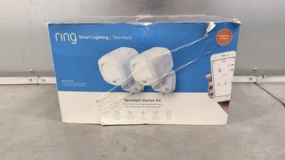 Ring Smart Lighting Spotlight Starter Kit 2-Pack White