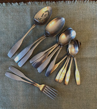 Lot of 16 pcs. VTG Community Stainless Flatware Oneida PAUL REVERE Satin