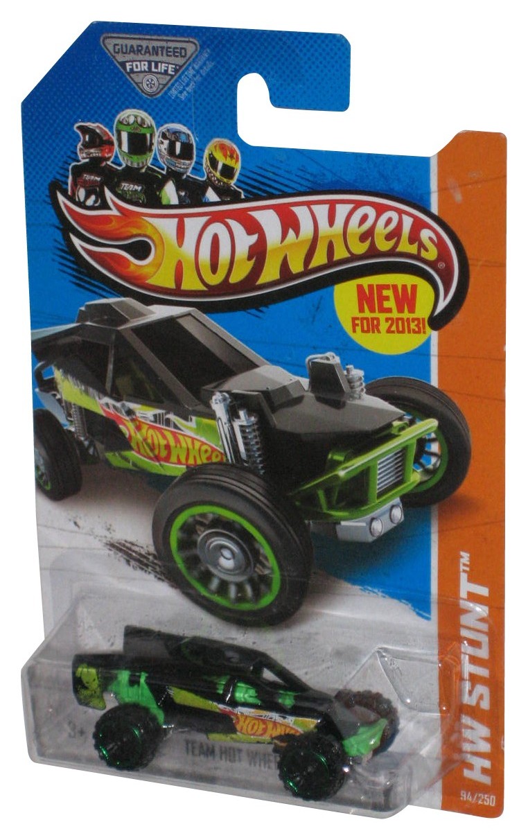 Hot Wheels HW Stunt (2013) Green & Black Team Buggy Toy Car 94/250