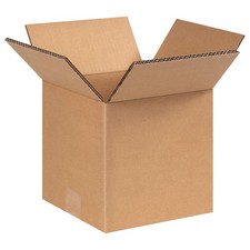 GRAINGER APPROVED 22XM91 PK 15 Shipping Box,8x8x8 in 22XM91