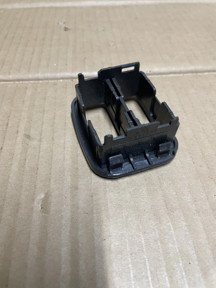 OEM 96-99 Mitsubishi 3000gt Vr4 Dodge Stealth Turbo interruptor carcaça acabamento preto - Imagem 4 de 4