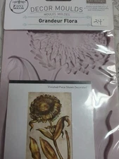 Redesign With Prima Silicone Mold Mould Decor Grandeur Flora Sunflower Floral