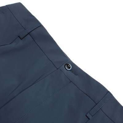Zanella NWT Casual / Active Pants Size 34 US Avanti Solid Blue Polyamide Blend