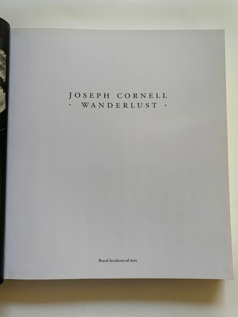 JOSEPH CORNELL: WANDERLUST - 1ST.ED. | eBay
