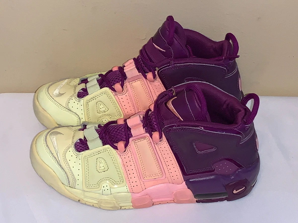NIKE AIR MORE UPTEMPO LUCKY CHARMS SNEAKERS YOUTH AV8237 800 BOYS SIZE 7Y