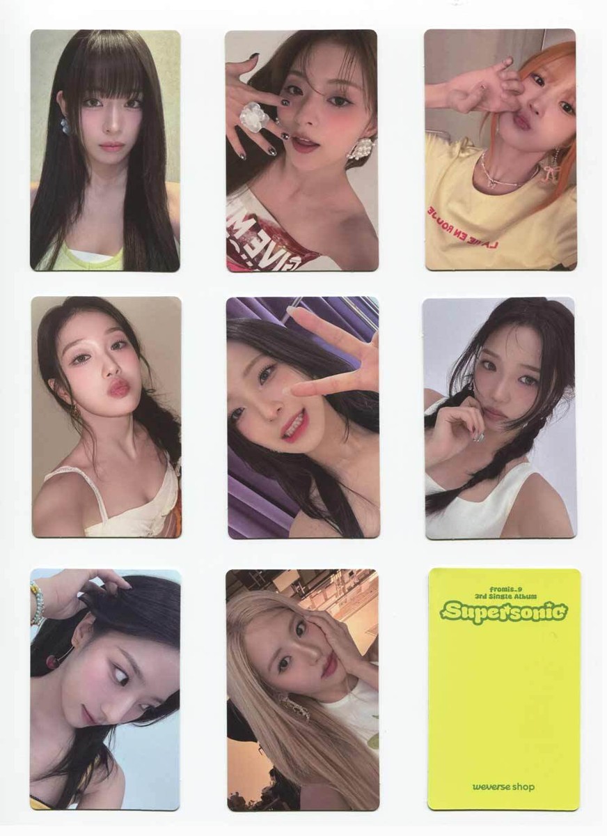 FROMIS_9 - SUPERSONIC [WEVERSE SHOP] POB EXCLUSIVE OFFICIAL