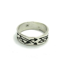 Sterling Silver Ring Band Hallmarked Genuine Solid 925 Perfect Quality Empress