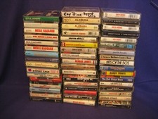 MIXED COUNTRY CASSETTE TAPES 50 titles Mix of older and newer