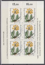 Berlin Sc9NB205 Flower, Alpine Auricula, Private Booklet