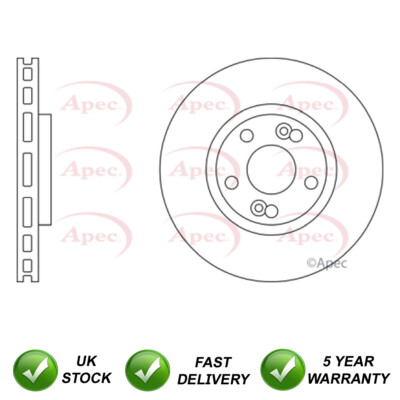 Brake Disc Front SJR Fits Renault Espace 1997-2002 2.0 3.0 7701206029