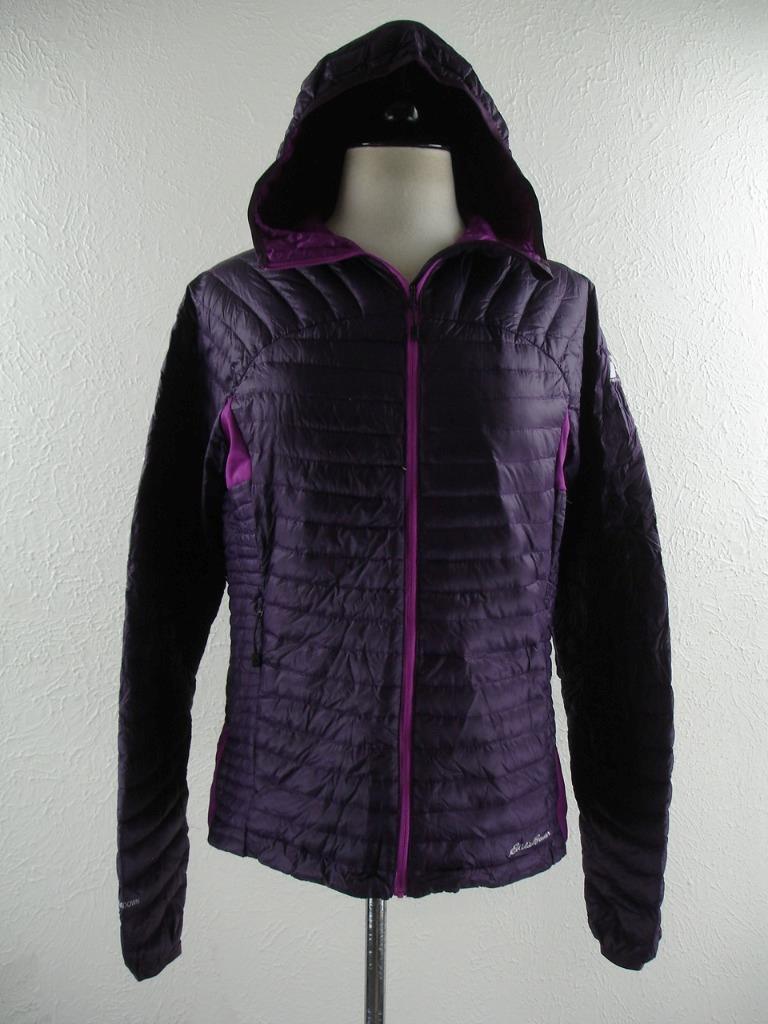 Eddie Bauer Stormdown 800 First Ascent Goose Down Puffer Jacket Purple  Women's L