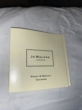 Jo Malone Poppy Barley Cologne Spray 0.05 fl oz 1.5 ml Sample Size NEW, FRESH