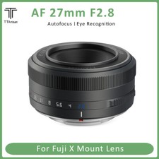 TTArtisan 27mm F2.8 APS-CAF Obiettivo Fotocamera Rilevamento Oculare Autofocus per Fuji X