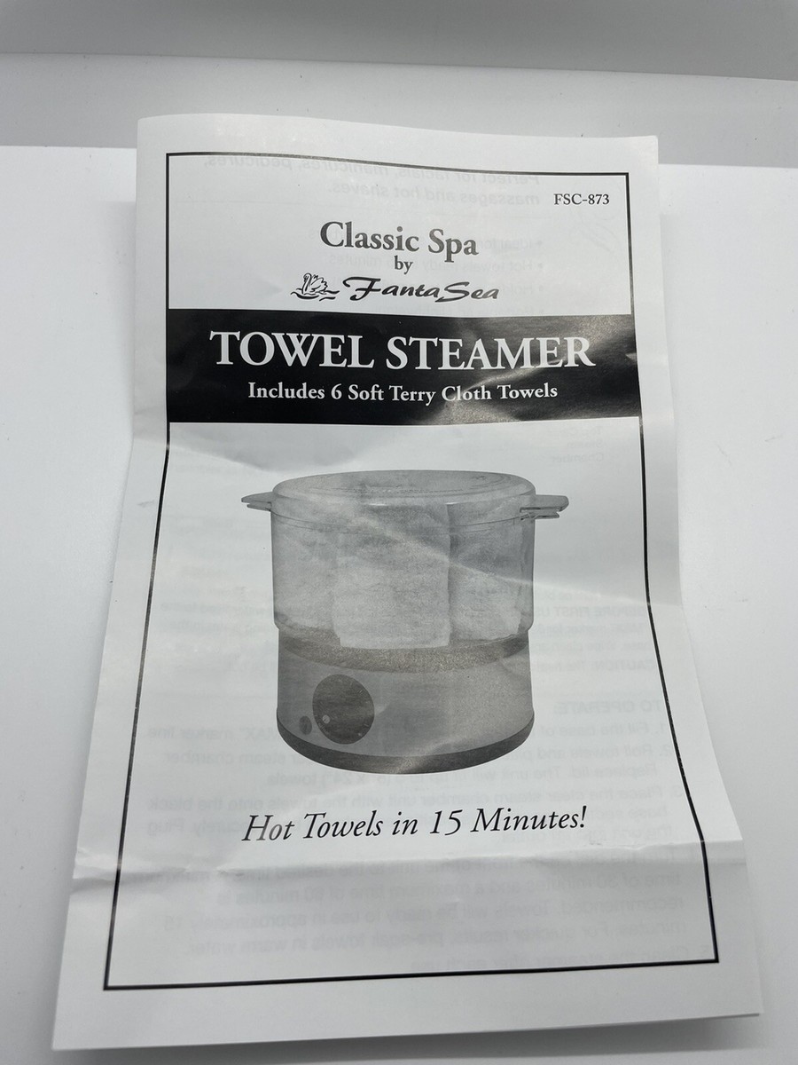 Classic Spa Towel Steamer by Fantasea | eBay