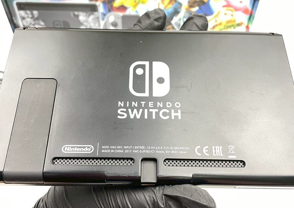 [TVプレイ可]Nintendo Switch HAC-001 ジャンク Amazon.co.jp: Nintendo Switch with Gray Joy‑Con - HAC-001