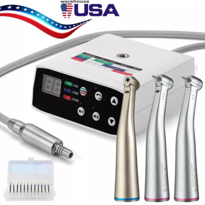 Brushless Dental Electric Micro Motor /1:5 Increasing Handpiece /FG Burs FL2 st