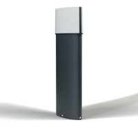 Ledvance Led Wegeleuchte Endura Style Ellipse 50Cm Hoch Dunkelgrau IP44