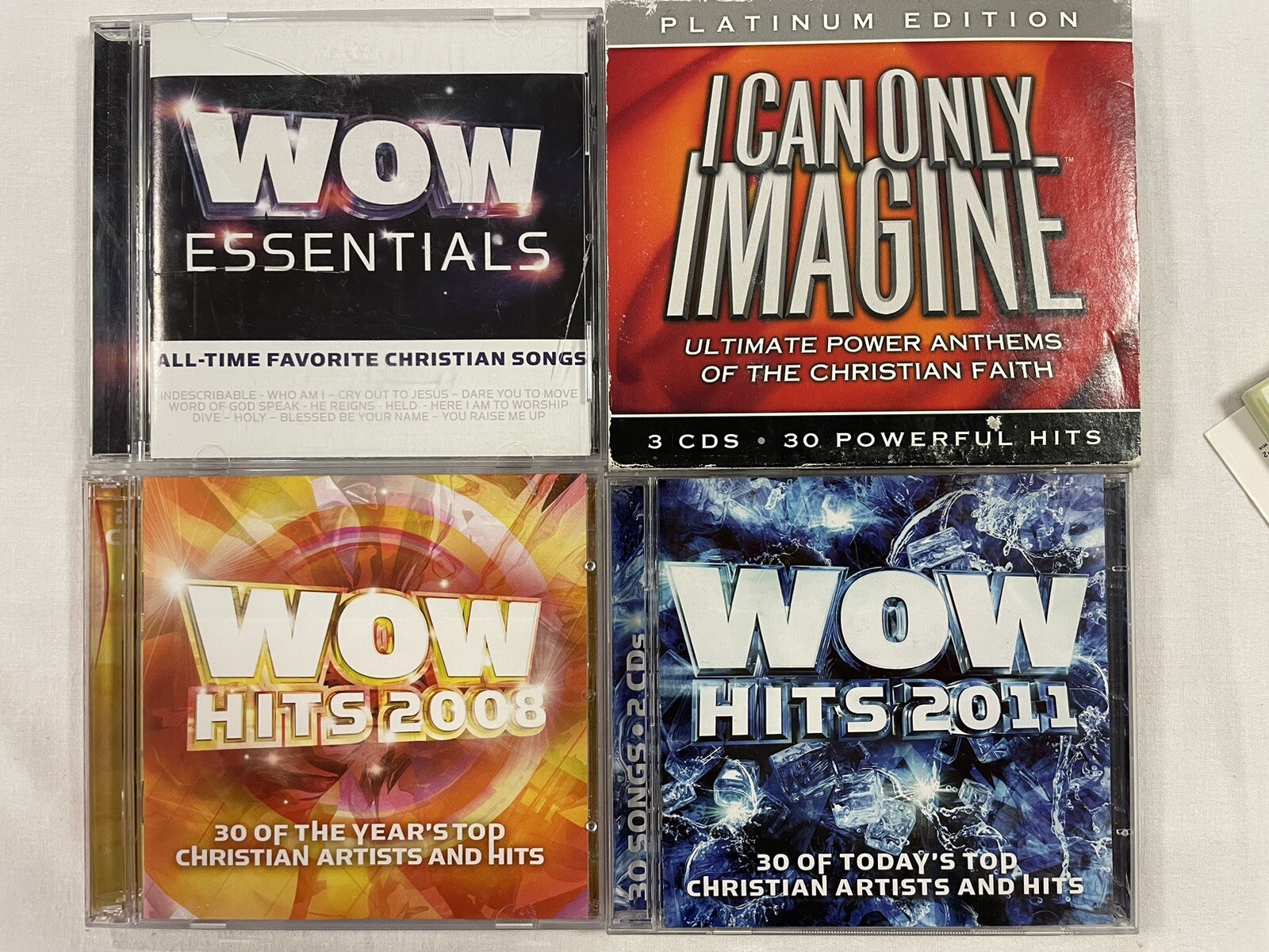 WOW Essentials: All-Time Favorite Christian Songs by Various Artists (CD,...