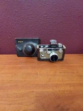 Vintage f/3.5 50mm Rangefinder ARGUS LC3 Camera w/Leather Case(no strap)UNTESTED