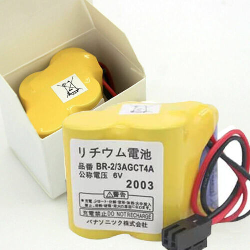 1pcs BR-2/3AGCT4A BR2/3AG BR2/3AGCT4A Batteria per FANUC A98L-0031-0025 con spina US - Foto 3 di 8