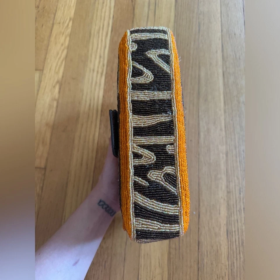 Bolso Baguette Fendi Finales 90 Principios Y2K Cuentas Foto 3 de 4