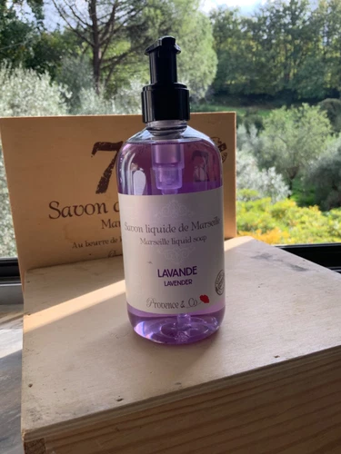Sapone liquido di Marsiglia Lavanda Originale Made in France Naturale 100% Olio